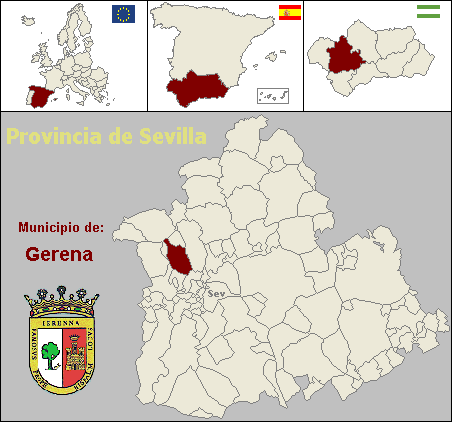 Mapa Gerena