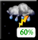 Tormentas el�ctricas dispersas